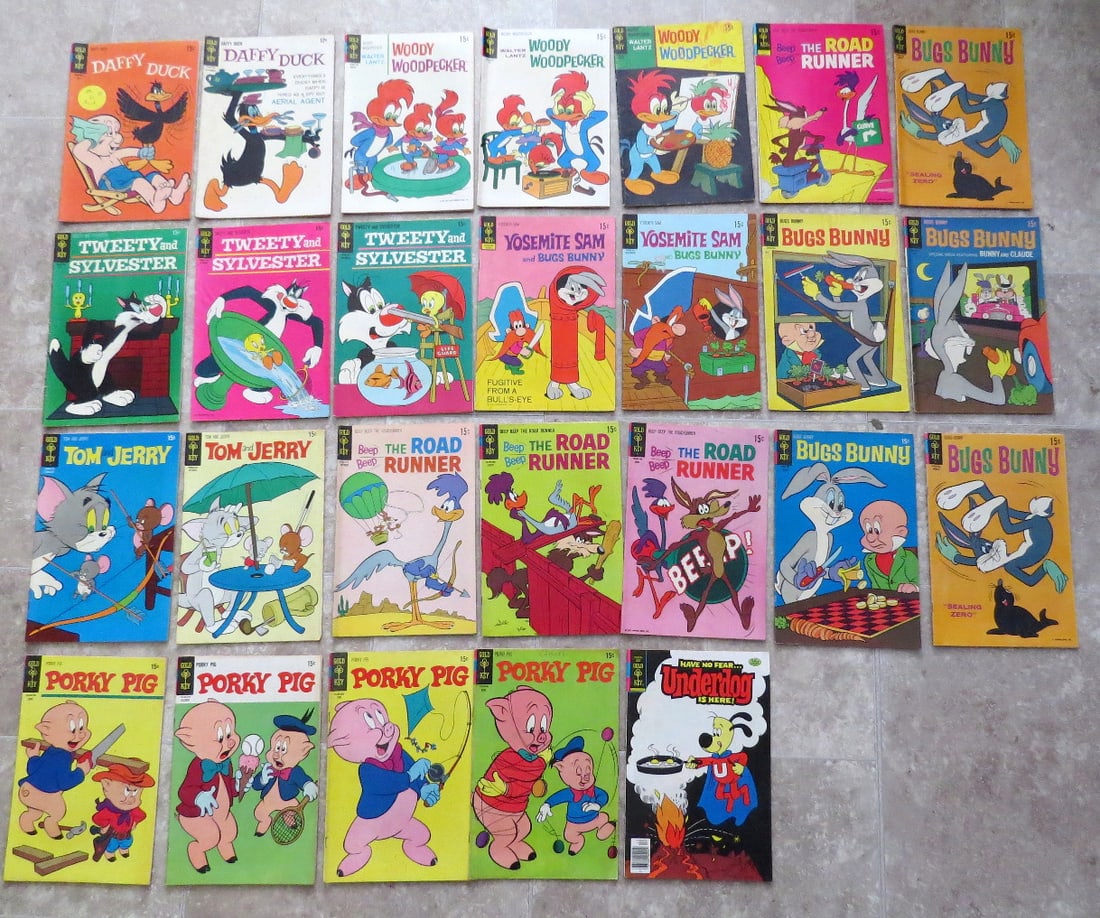 Gold Key Bugs Bunny & Friends Comics Early Bronze Age 1970's (1 of 6)