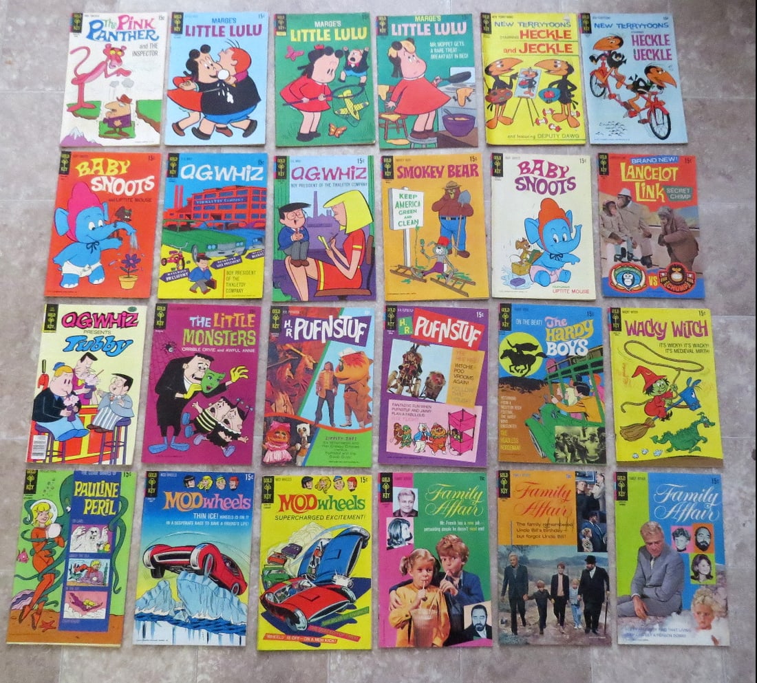 Gold Key Comics: Pink Panther, Little Lulu & More, Bronze Age (1 of 6)