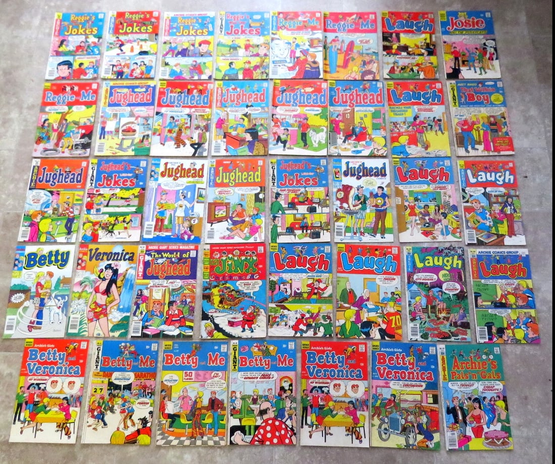 Archie Comics: Reggie, Jughead, Betty & Veronica, etc., Bronze Age (1 of 12)