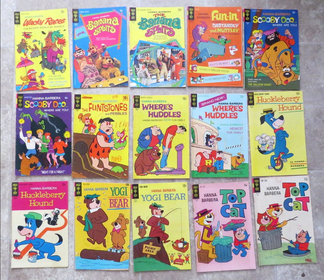Hanna-Barbera Comics Early Bronze Age (1 of 5)