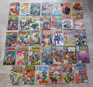 DC & Marvel Comics Late Silver Age / Early Bronze Age