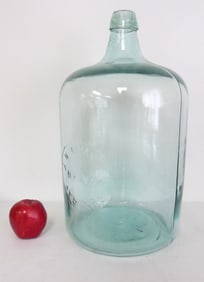 Rare Sun Ray Water Ellenville, NY 5 Gallon Demijohn Water Bottle c.1900