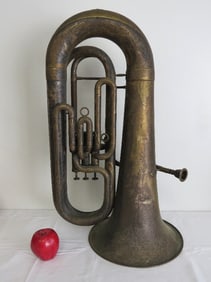 Besson & Co. Prototype Silver Plate on Brass Tuba