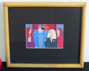 Robin Morris (B. 1953) Lithograph