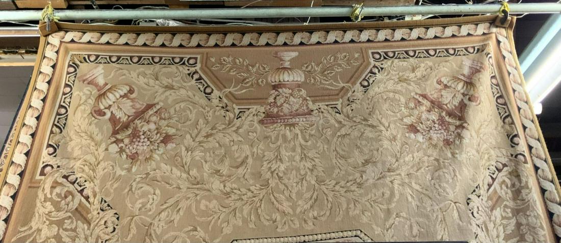 9' x 12' 5" Aubusson Rug (1 of 2)