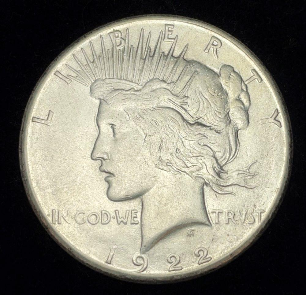 1922-S Peace Silver Dollar MS63 (1 of 2)