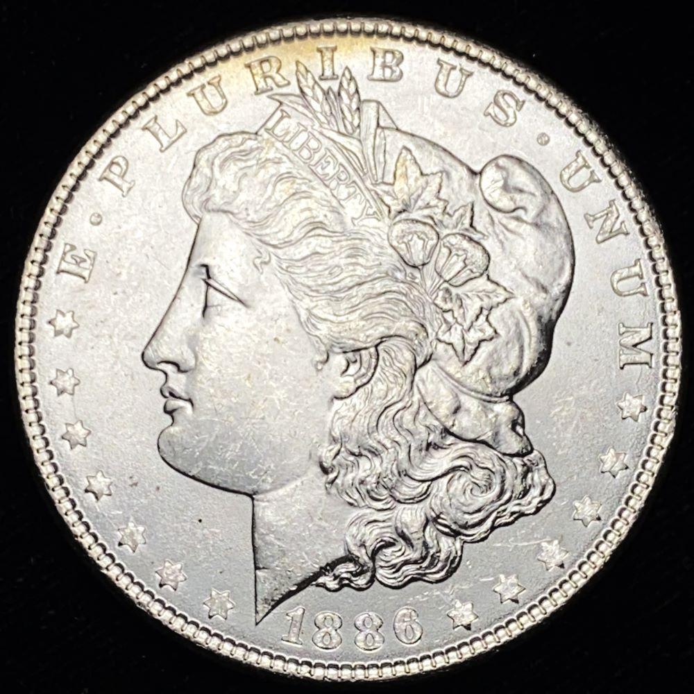 1886 Morgan Silver Dollar MS63 (1 of 2)