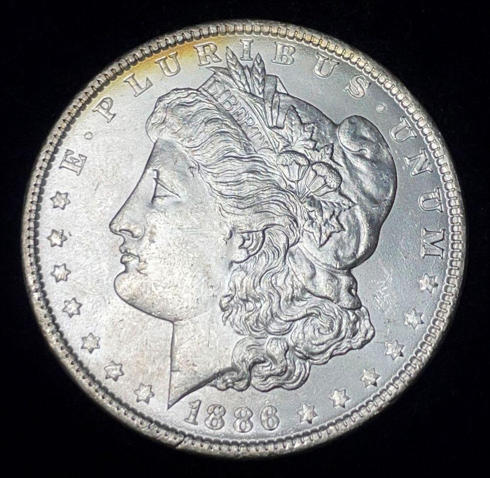1886 Morgan Silver Dollar MS63 (1 of 2)