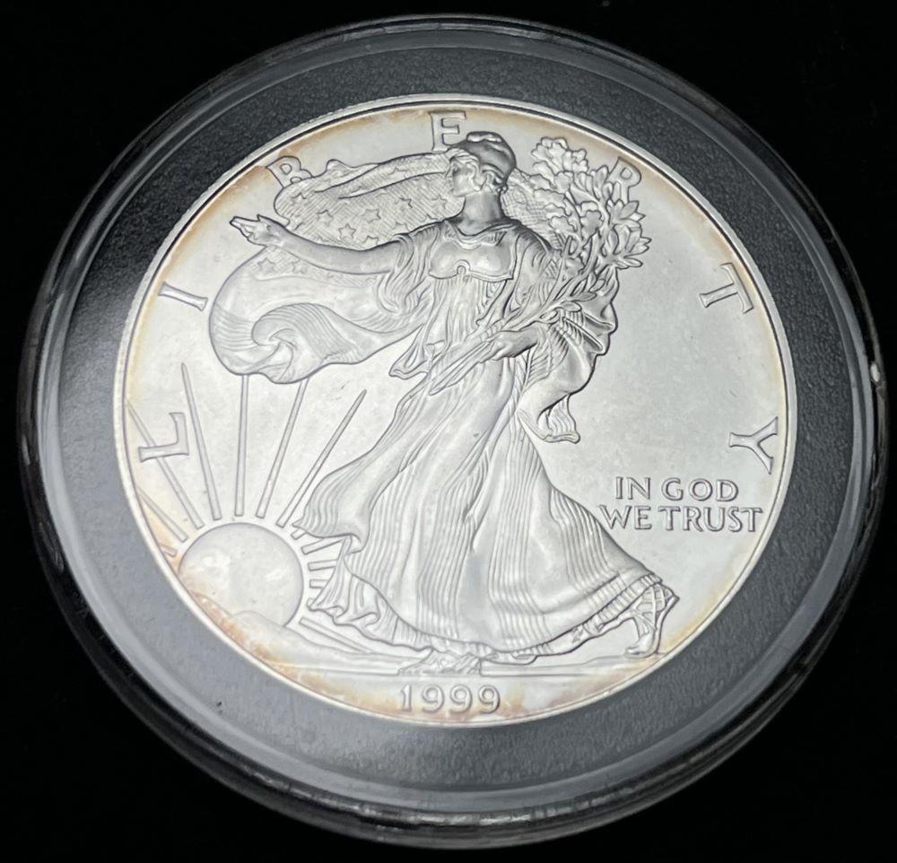 1999 American Silver Eagle MS69 (1 of 2)