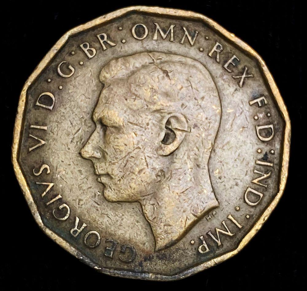 1946 Great Britian 3 Pence Key Date (1 of 3)