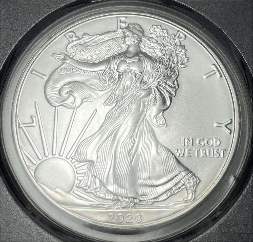 2020 American Silver Eagle PCGS MS70 First Strike (1 of 4)