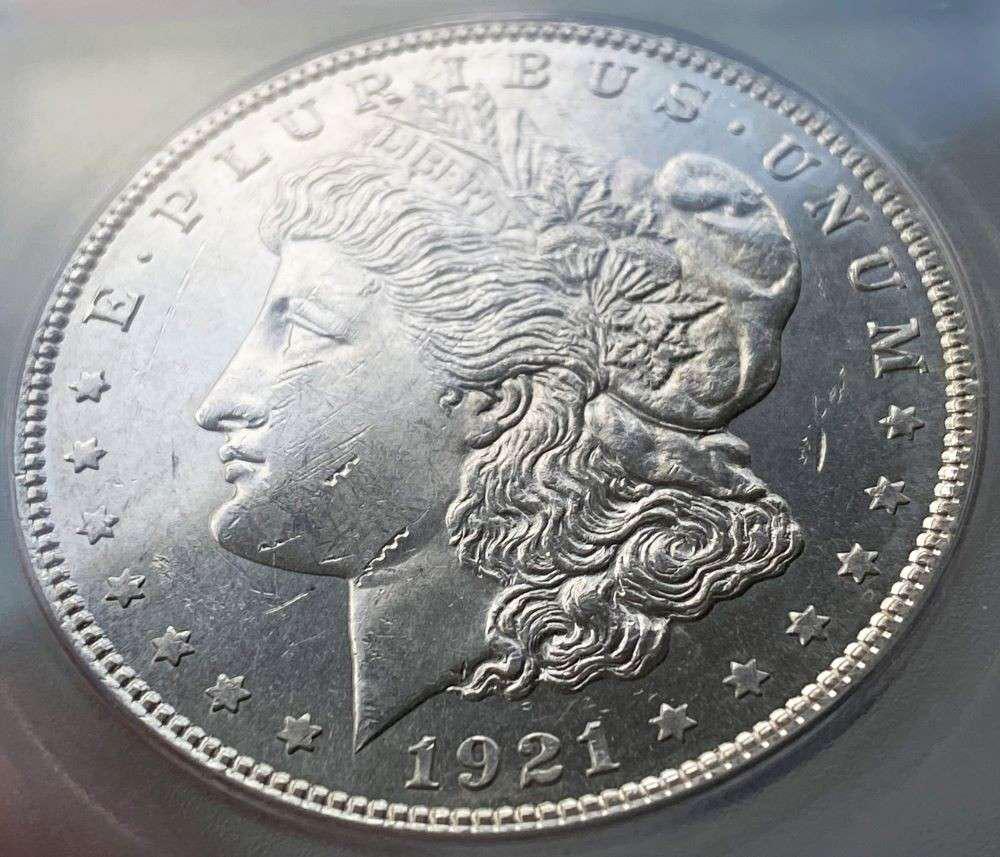 1921 Morgan Silver Dollar MS62 PL (1 of 6)