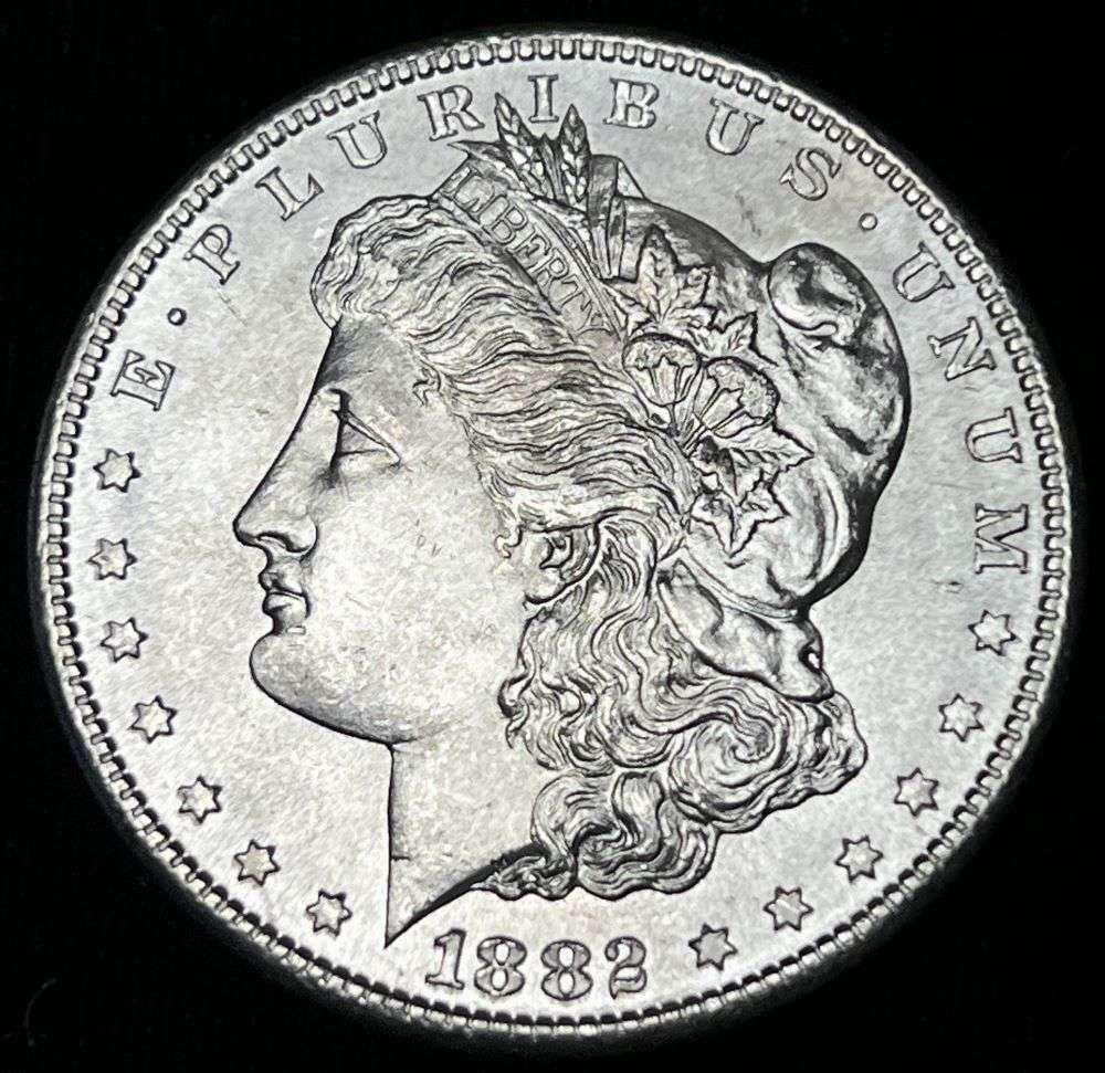 1882-S Morgan Silver Dollar MS64 (1 of 2)