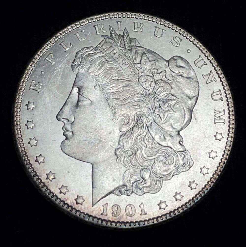 1901-O Morgan Silver Dollar MS64: Winner shall receive the exact coin shown here. (JM/B)