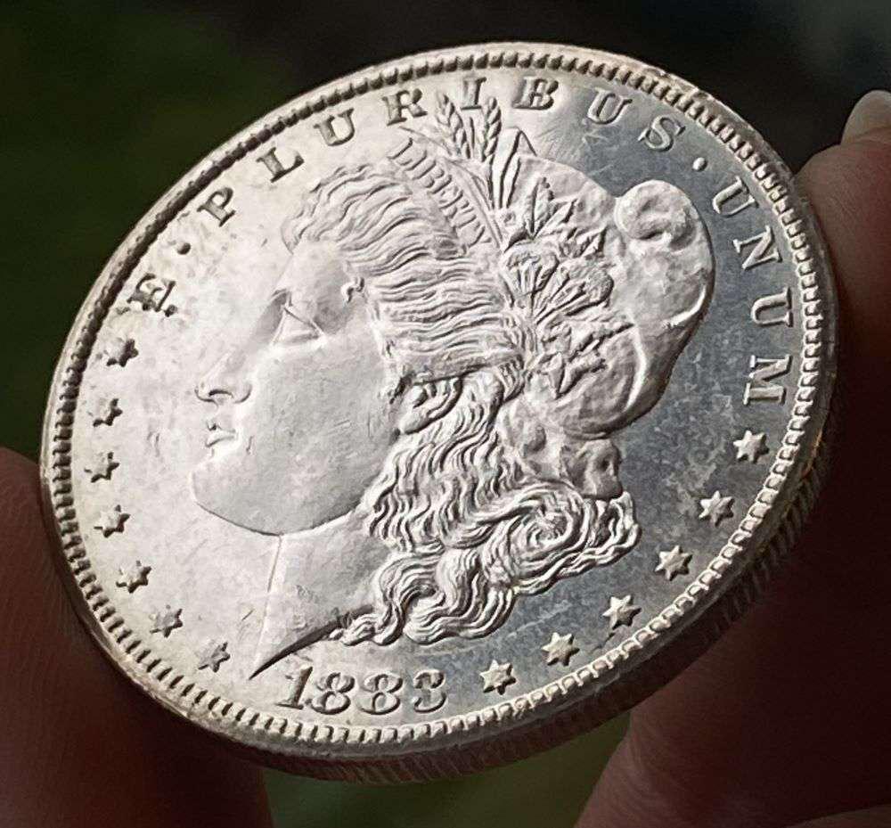 1883-CC Morgan Silver Dollar MS65+ PL (1 of 4)