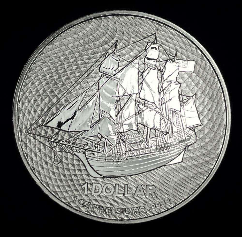 2023 Cook Island Sailing Ship 1 ozt .9999 Silver Dollar: Winner shall receive (1) coin precisely resembling the one shown here. (JM/B)