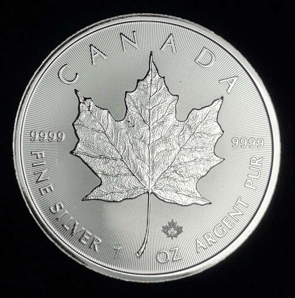 2022 Canada $5 Maple Leaf 1 ozt .9999 Silver (1 of 2)