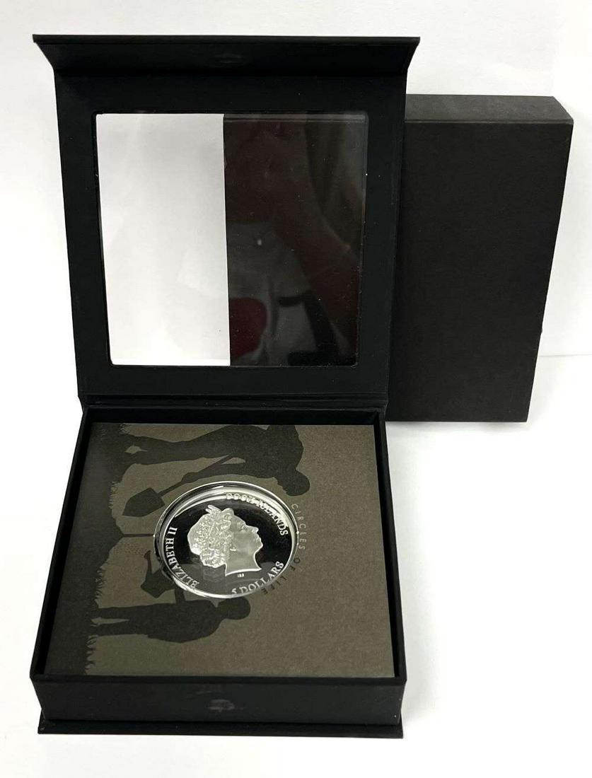 2022 Cook Islands $5 "Circle Of Life" Proof 1 ozt .999 Silver (1 of 5)