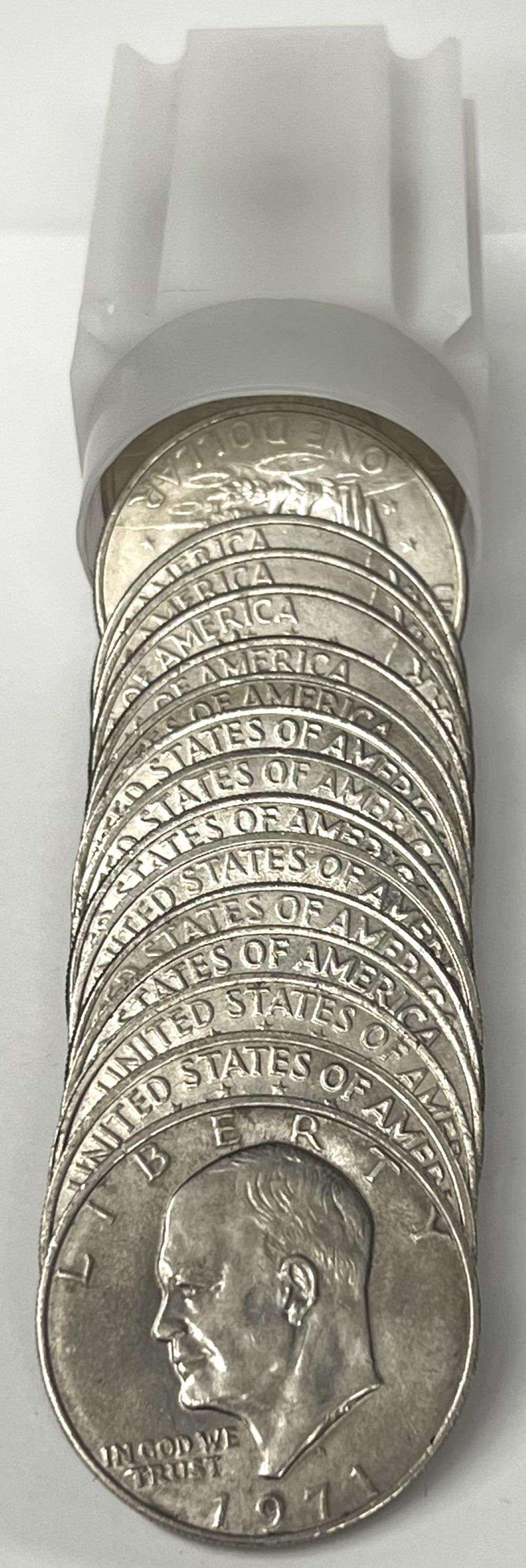 Roll (20-coins) 1971 Eisenhower Dollar (1 of 4)