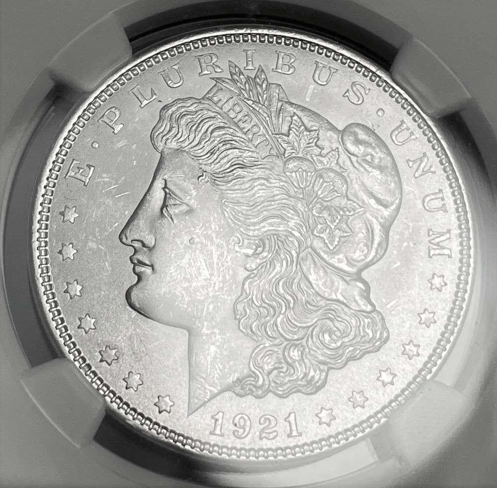 1921 Morgan Silver Dollar NGC MS63 (1 of 4)