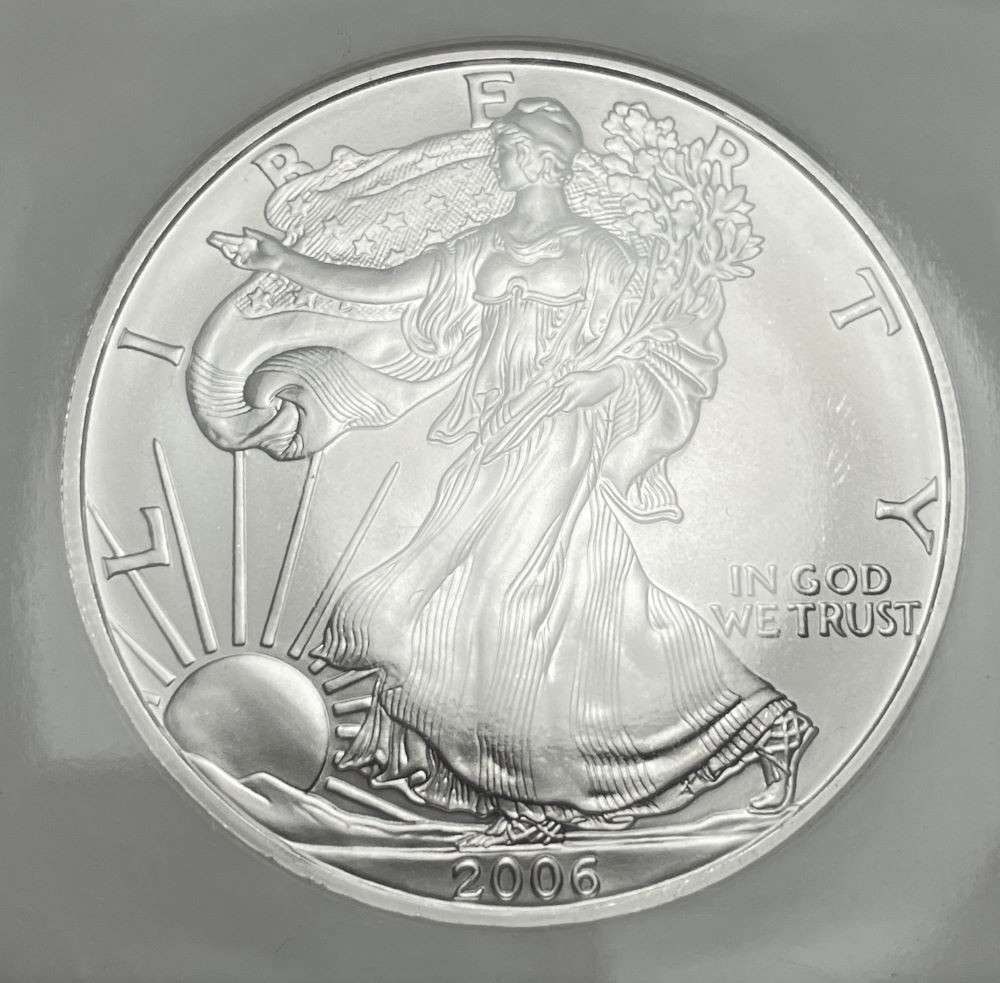 2006 American Silver Eagle NGC Gem Uncirculated First Strikes (1 of 4)