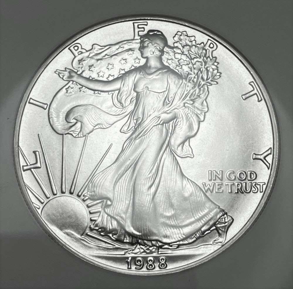 1988 American Silver Eagle NGC MS69 (1 of 4)