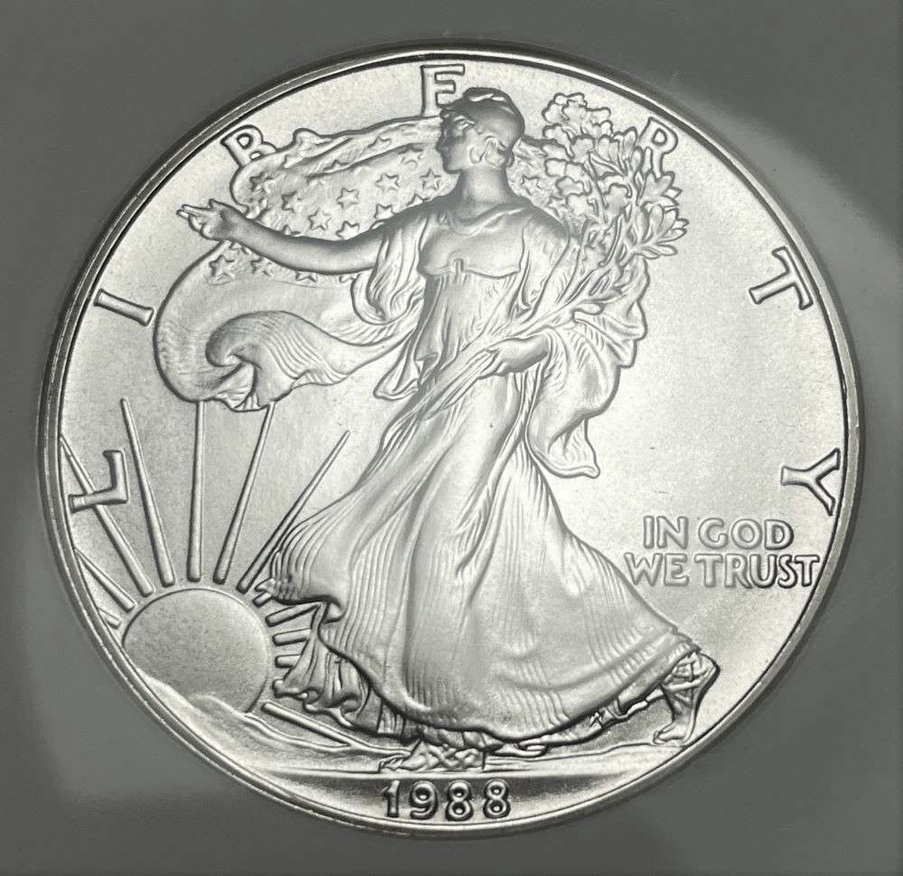 1988 American Silver Eagle NGC MS69 (1 of 4)