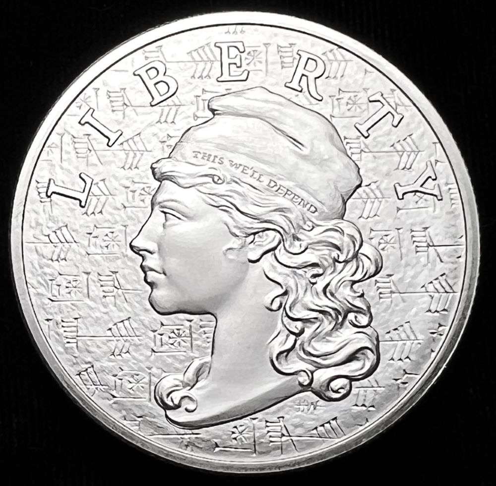 2022 "Liberty" The Awakening 2 ozt .9999 Silver: Winner shall receive (1) coin precisely resembling the one shown here. (EP/B)