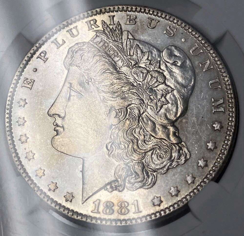 1881-O Morgan Silver Dollar MS64 DMPL: Winner shall receive the exact coin shown here. (RR)