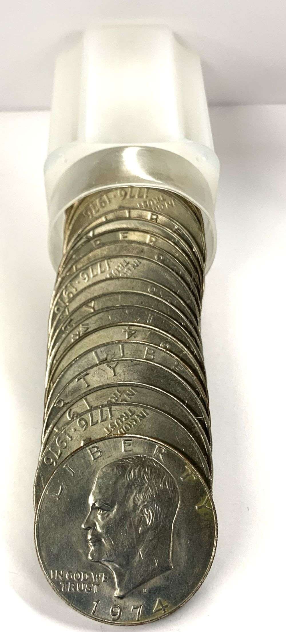 Roll (20-coins) Mixed Year Eisenhower Dollar (1 of 3)