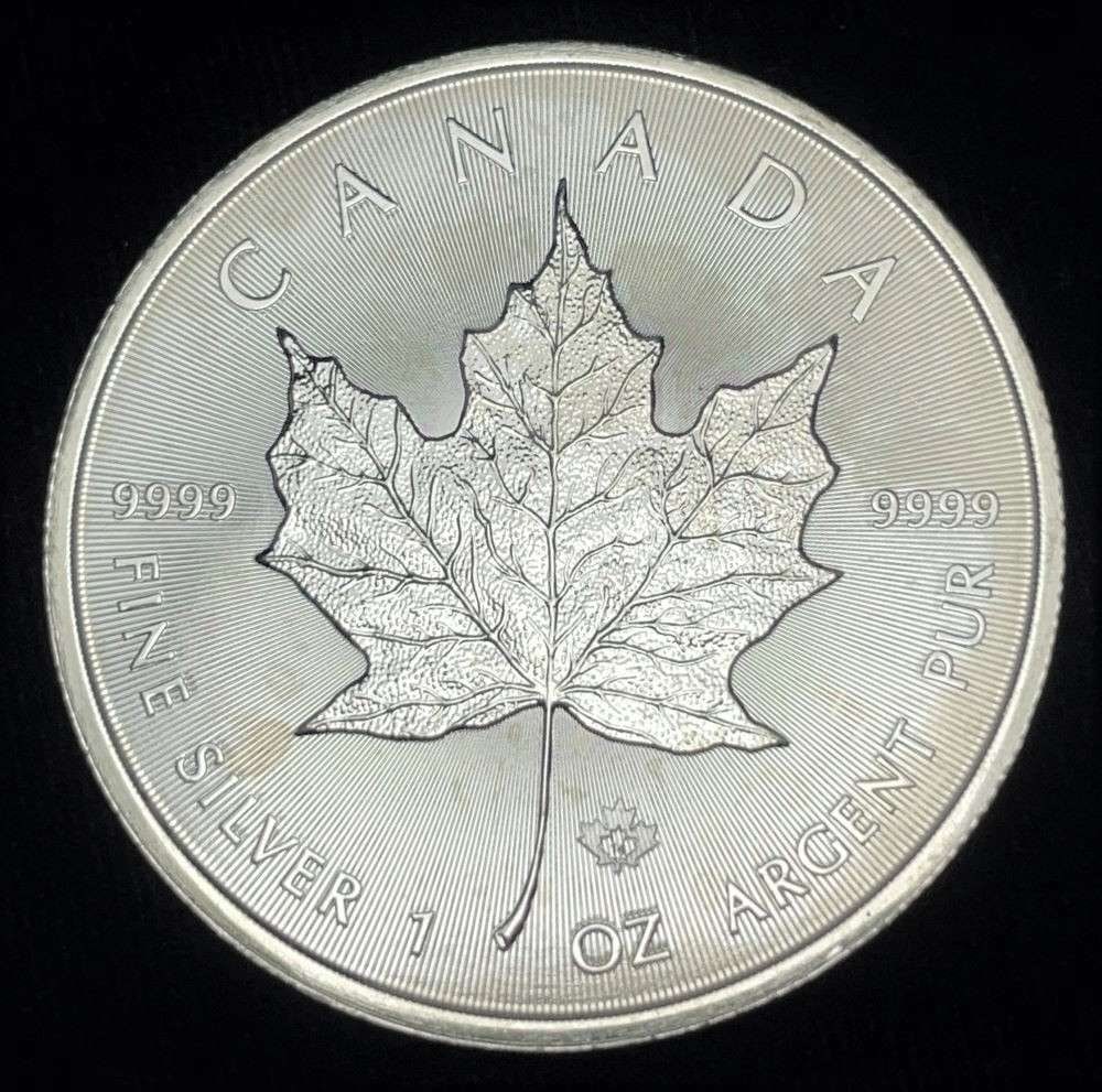2014 Canada $5 Maple Leaf 1 ozt .9999 Silver (1 of 2)