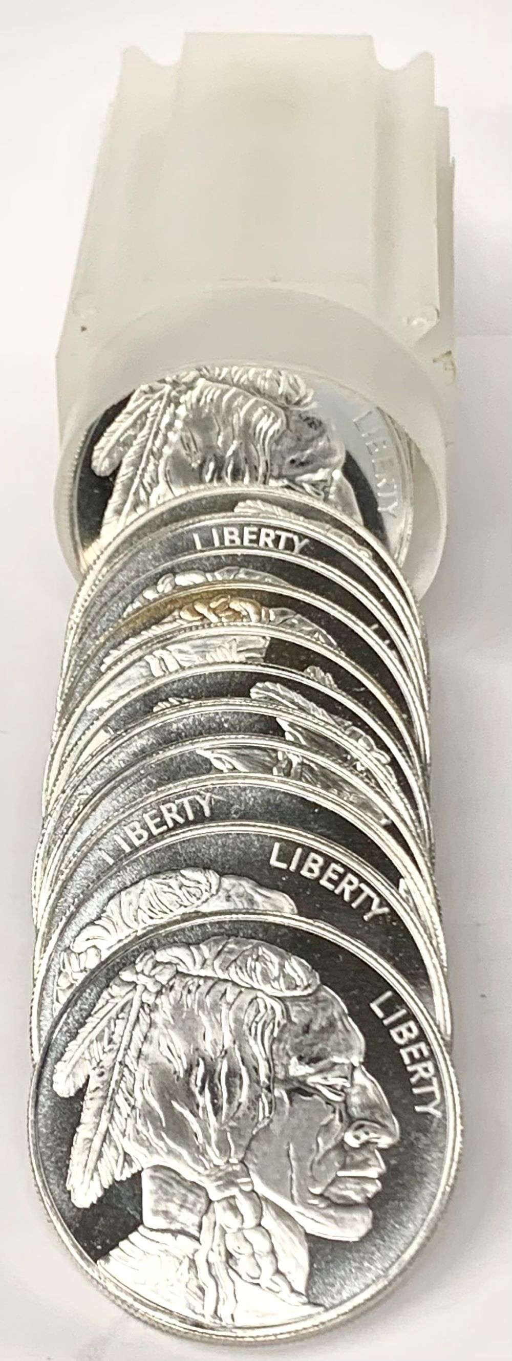 Roll (20-coins) 2004 Buffalo Proof 1 ozt .999 Silver: Winner shall receive the exact roll (20-coins) shown here. (EP/PUB)