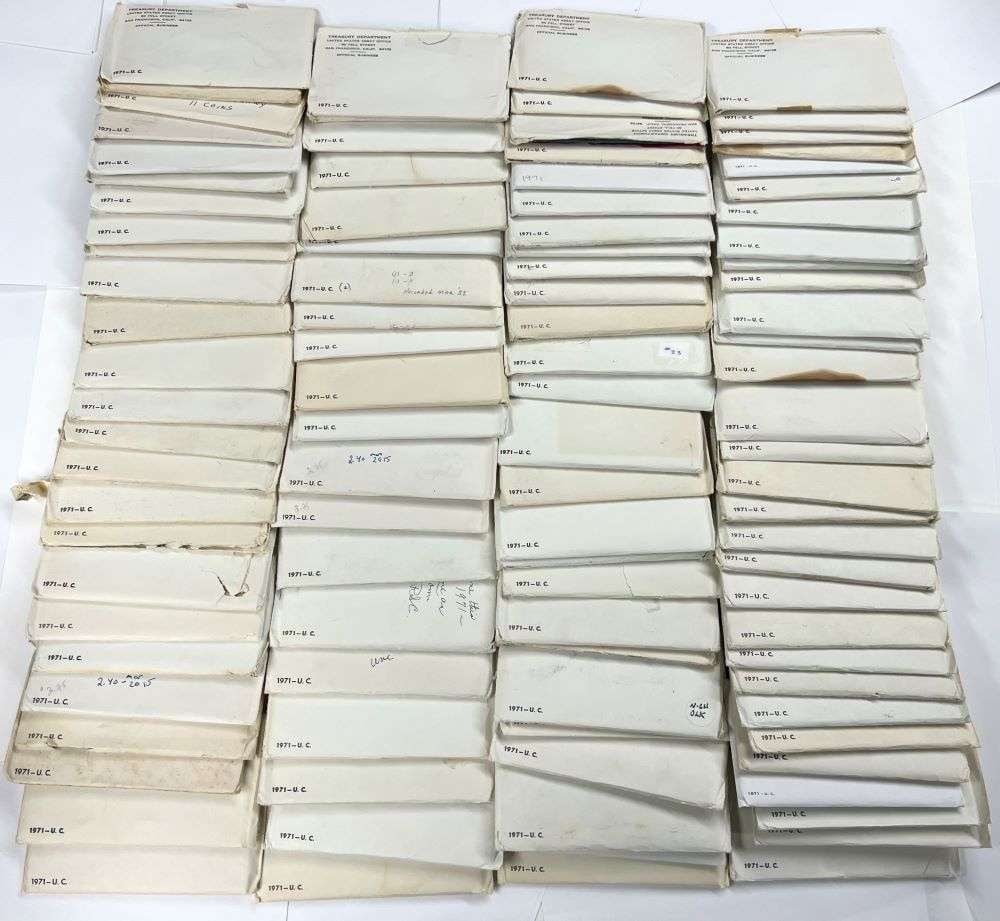 (100) 1971/1971-D United States Mint Set (1 of 4)