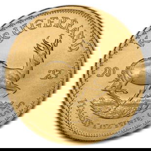 (3) 2023 South African Krugerrand .9999 Gold 1 ozt: This item comes from our consignors vault in Chicago. Please allow 2-4 weeks for delivery. Winner shall receive (3) 2023 South African Krugerrand .9999 Gold 1 ozt, precisely resembling the coin shown