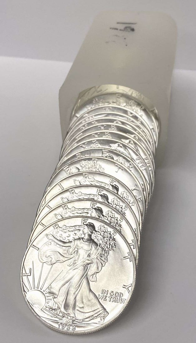 Roll (20) 1988 American Silver Eagle (1 of 3)
