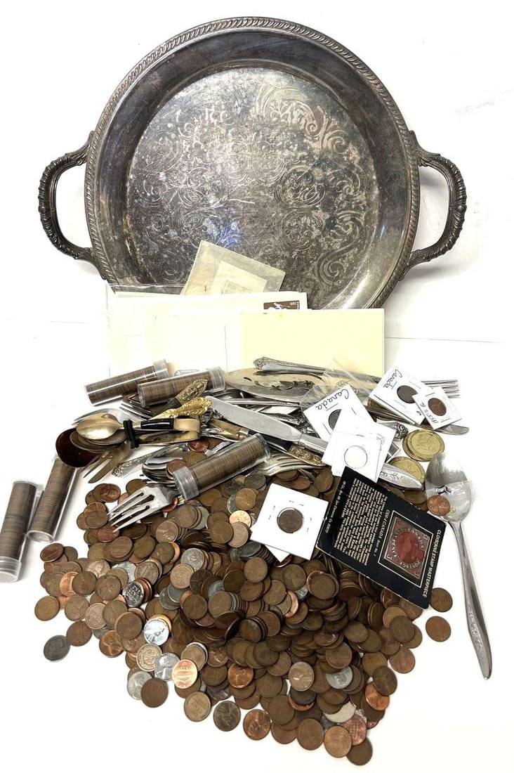 Rare? Coin Hoard Liquidation Sale 13 lbs 3 oz: No two junk lots are the same! There are tons of unique little treasures to be found among these pieces. ALL JUNK LOTS ARE NON-RETURNABLE. Winner of this lot will be charged a $50 flat fee for shippin