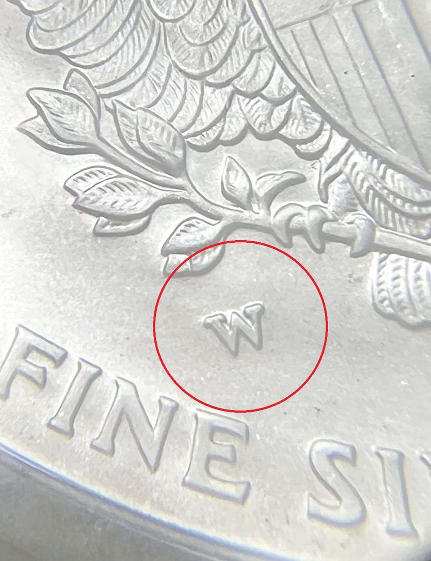 2006-W American Silver Eagle SP70 20th Anniversary (1 of 5)