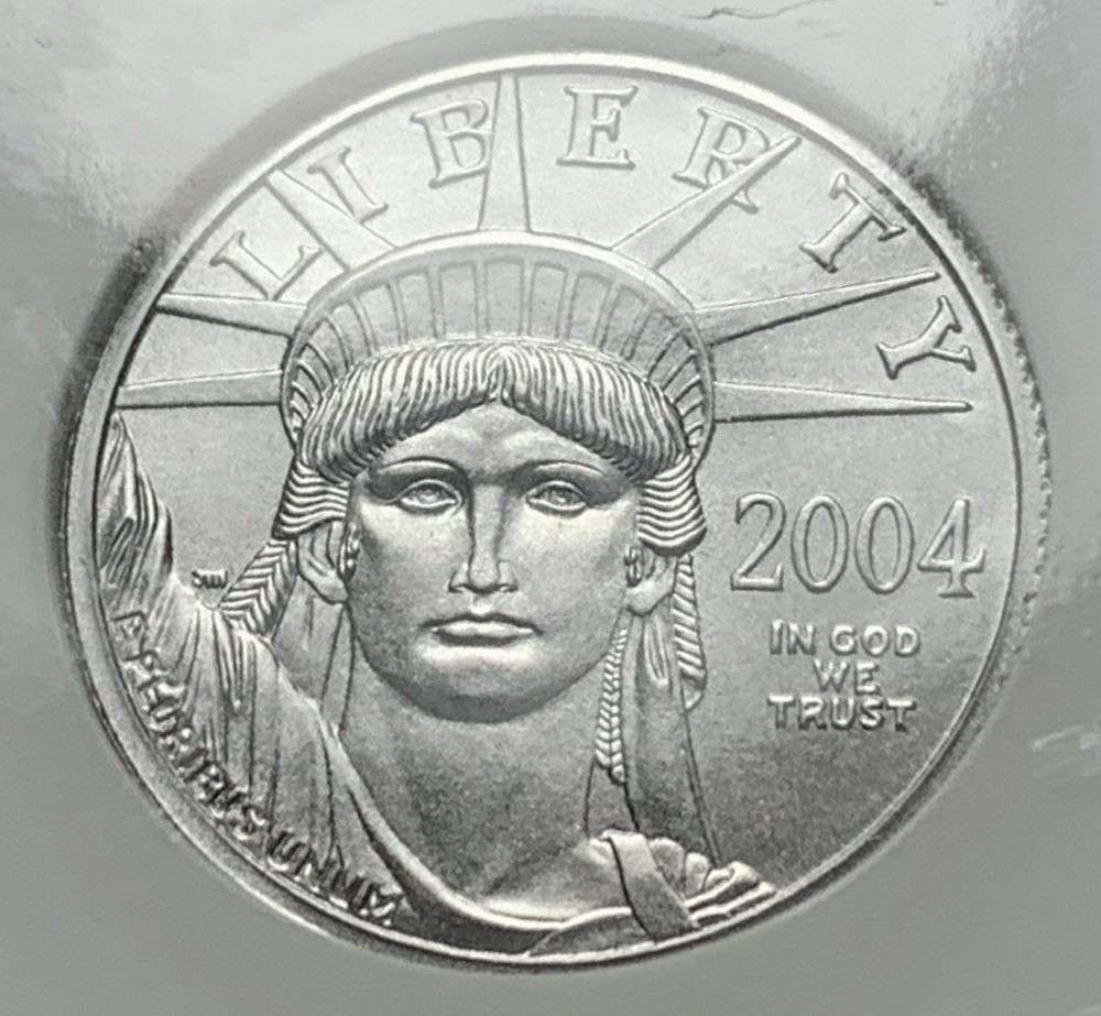 2004 American Eagle $25 .9995 Platinum NGC MS70 (1 of 4)