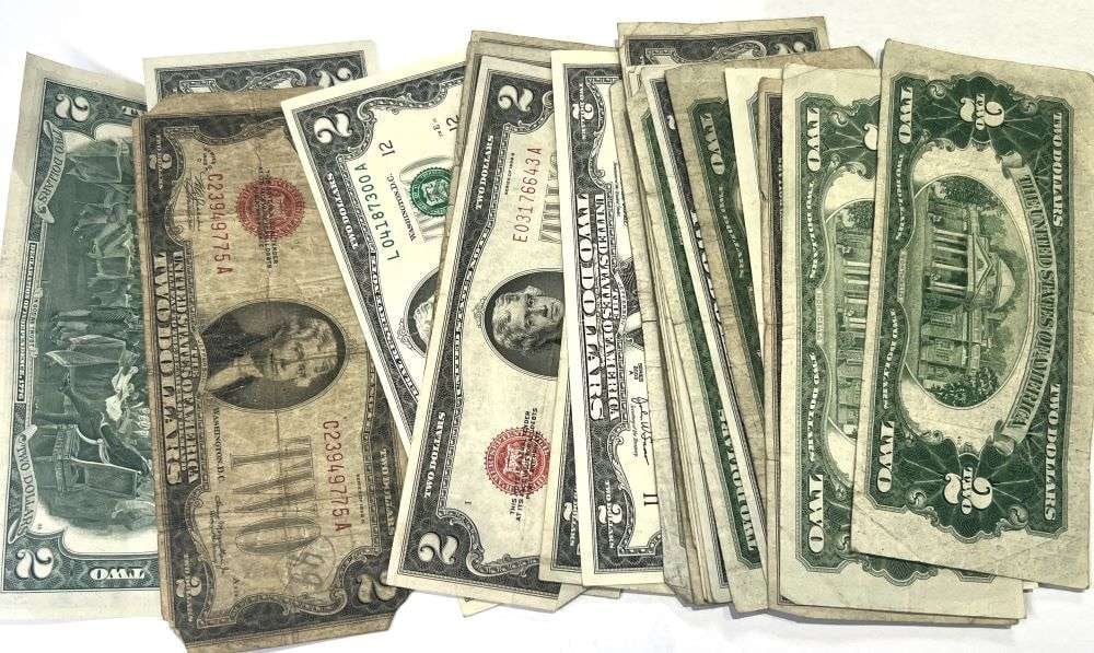 (50) Unsearched/Rare? United States $2 Bills (1 of 5)