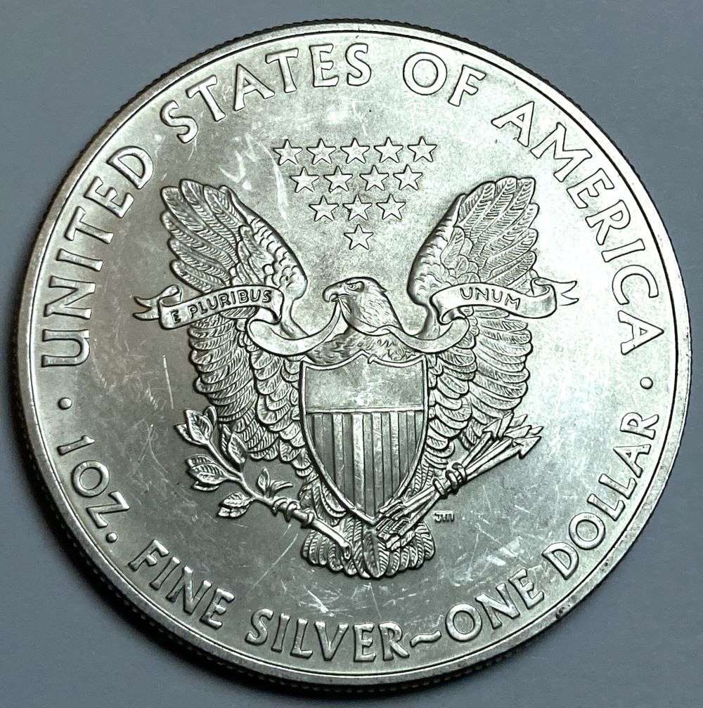 2008 American Silver Eagle: Winner shall receive the exact coin shown here. (CD/B)