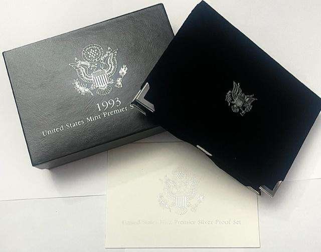 1993 U.S. Mint Premier Silver Proof Set (5-coins) (1 of 6)