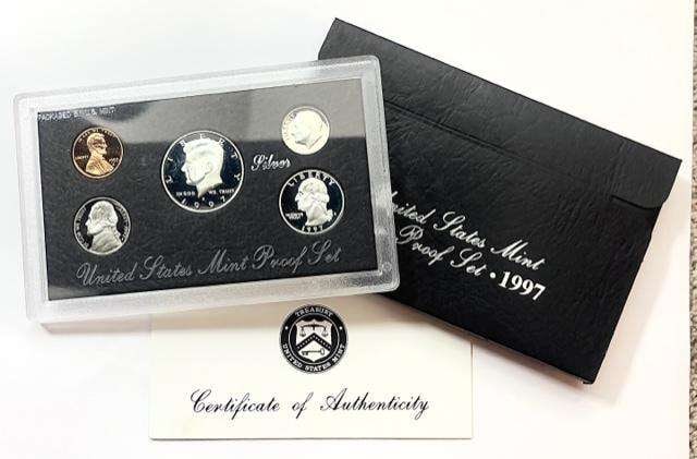 1997 U.S. Mint Silver Proof Set (5-coins) (1 of 4)