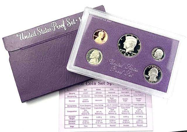 1987 U.S. Mint Proof Set (5-coins) (1 of 4)