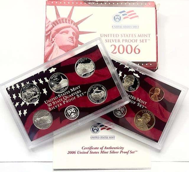 2006 U.S. Mint Silver Proof Set (10-coins) (1 of 4)