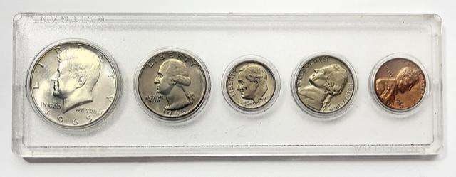 1965 "Put Together" U.S. Mint Set (5-coins) (1 of 2)