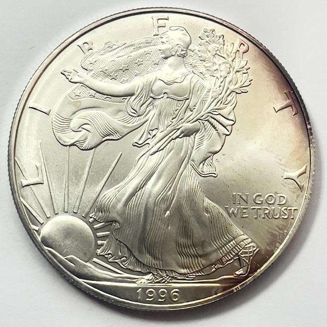 1996 American Silver Eagle MS69 (1 of 2)