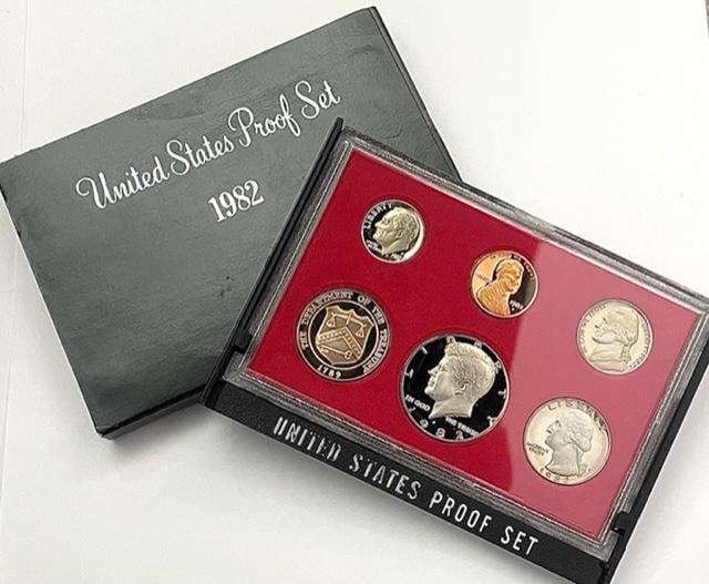 1982 U.S. Mint Proof Set (6-coins) (1 of 3)
