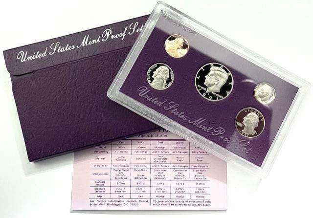 1991 U.S. Mint Proof Set (5-coins) (1 of 4)