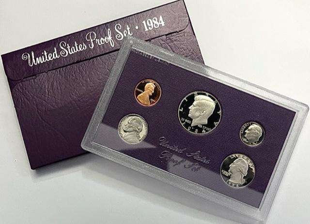 1984 U.S. Mint Proof Set (5-coins) (1 of 3)