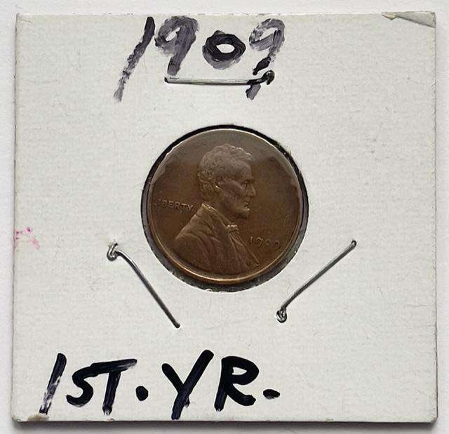 1909 Lincoln Wheat Small Cent (1 of 2)